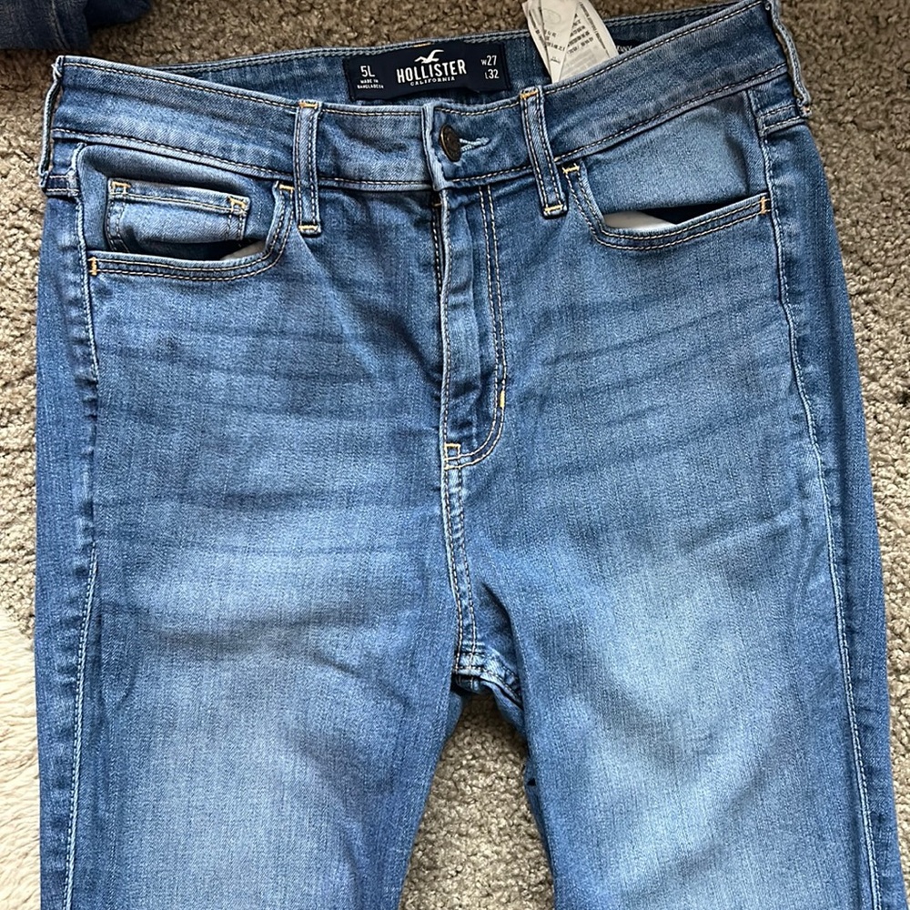 Hollister blue jeans